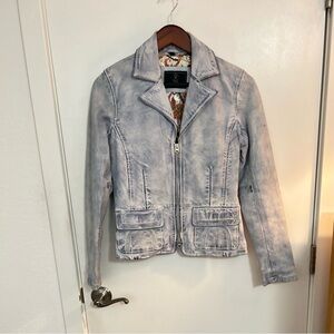 Rino & Pelle Blue Lavena Jacket RN# 300518 Size: 34